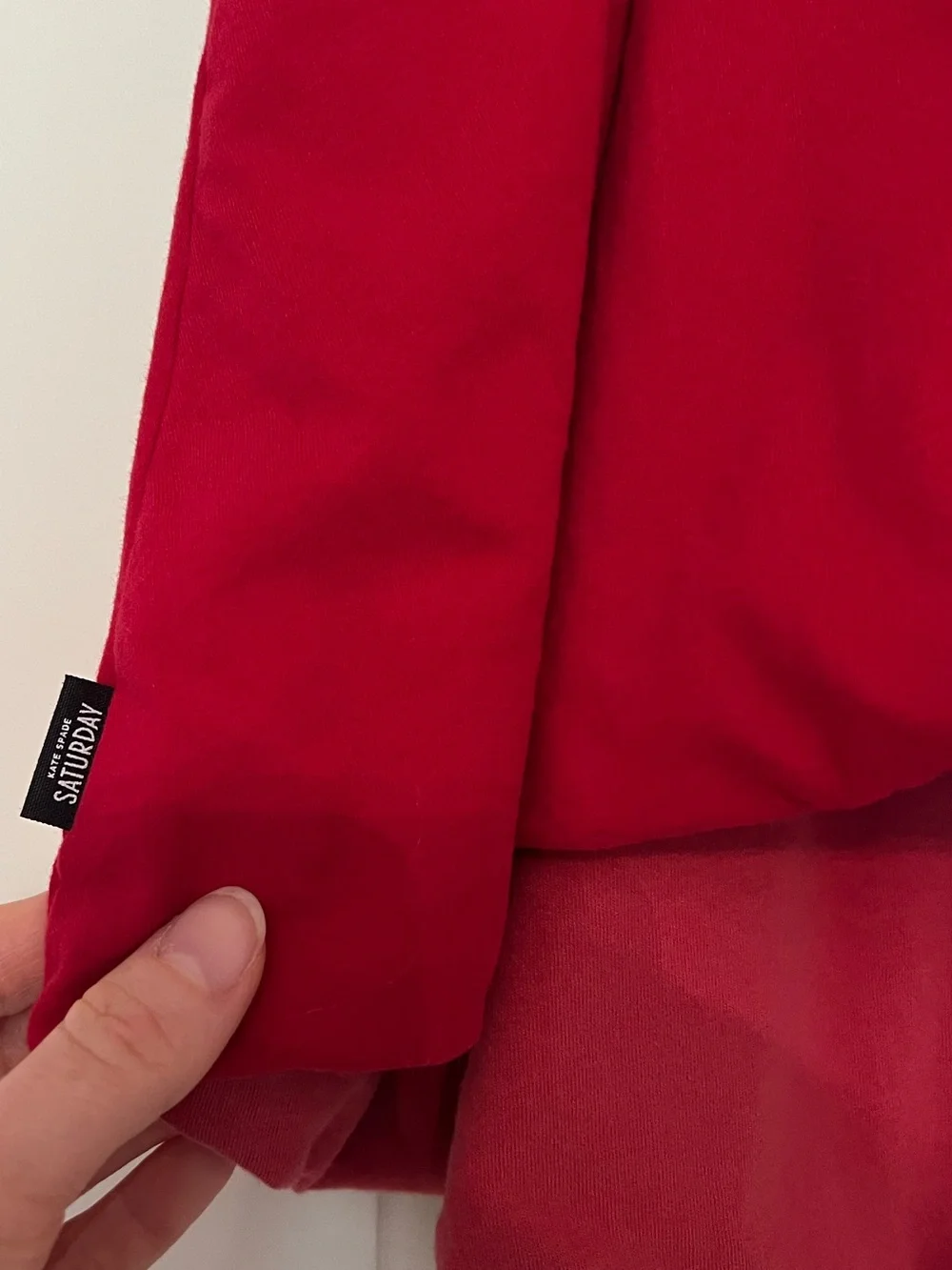 Kate Spade Saturdays Reversible Red Top